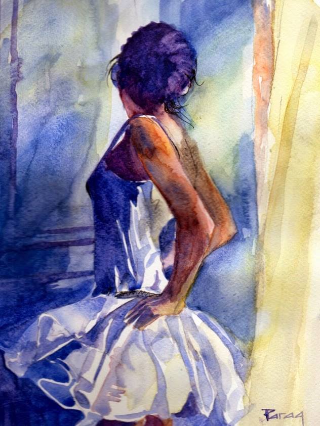 632x843 Buy Ballet Girl By Parag Pendharkar@ Rs. 4090. Code - Ballet Girl Painting