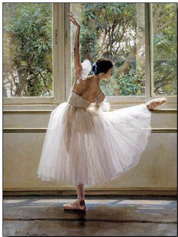 358x476 Ballet Oil Painting,oil Paintings From Photos,ballet Oil Painting - Ballet Painting