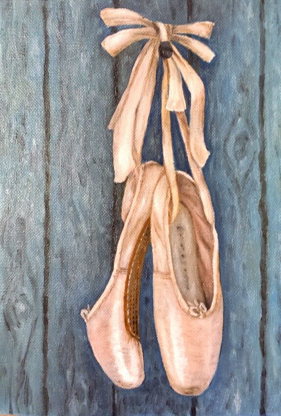 574x849 78 Best Ballet Images On Dance Ballet, Dancing - Ballet Shoes Painting
