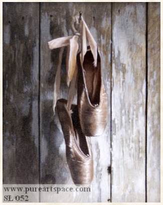 325x409 China Oil Painting Manufacturer Wholesale All Kinds Top Quality - Ballet Shoes Painting