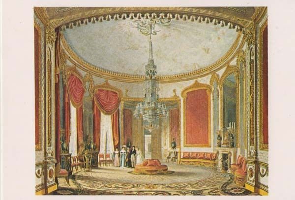 600x407 Brighton Sussex Pavillion Saloon Ballroom Bar Artist Painting - Ballroom Painting