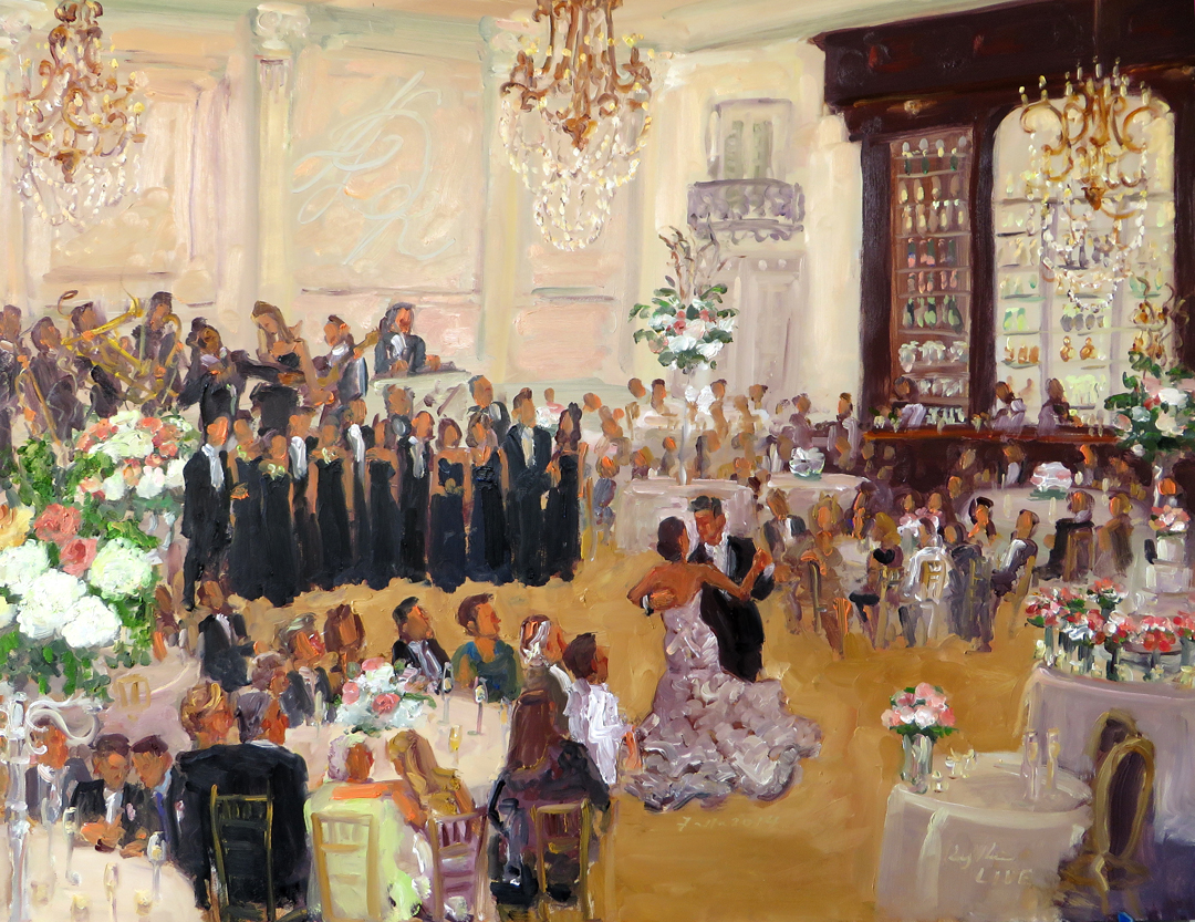 Ballroom Painting at PaintingValley.com | Explore collection of ...