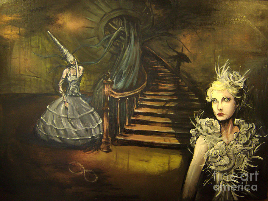 900x675 Ground Floor Ballroom Painting By Jamie Apgar - Ballroom Painting