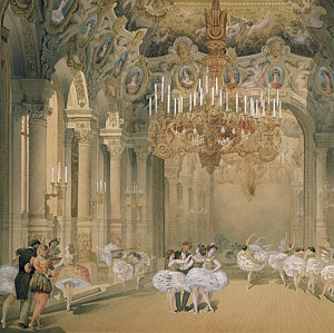 300x299 Ballroom Dancers Paintings Fine Art America - Ballroom Painting