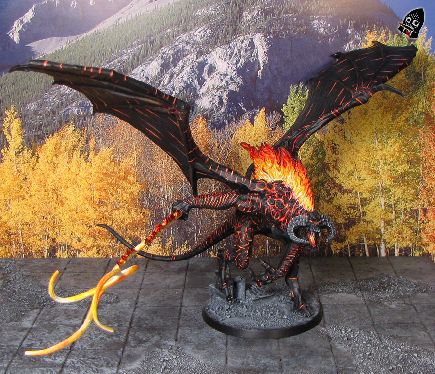 897x771 An Hour Of Wolves Amp Shattered Shields Miniature Gaming Website - Balrog Painting