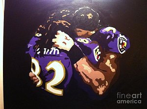 300x224 Baltimore Ravens Paintings Fine Art America - Baltimore Ravens Painting