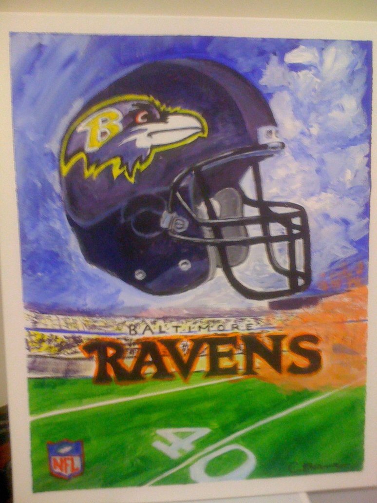 774x1032 Baltimore Ravens Painting By Thefirstpixel - Baltimore Ravens Painting