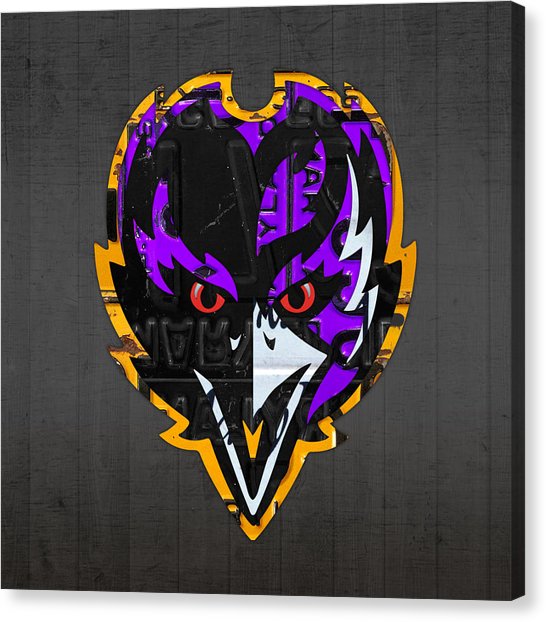 546x622 Baltimore Ravens Canvas Prints Fine Art America - Baltimore Ravens Painting