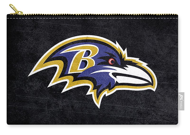 800x570 Baltimore Ravens Logo Digital Painting Carry All Pouch For Sale By - Baltimore Ravens Painting