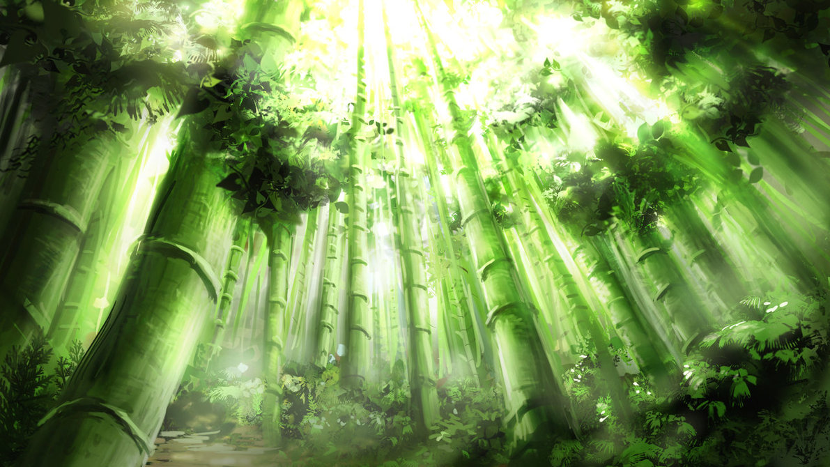 Bamboo Forest By Ale. 