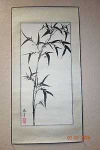 200x300 Chinese Bamboo Painting In Ink And Artistic Ebay - Bamboo Painting