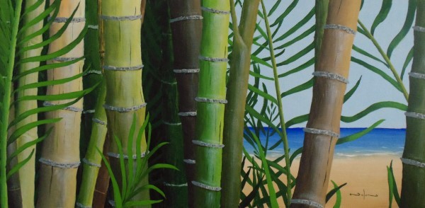 600x294 How To Paint Bamboo In Acrylic Online Art Lessons - Bamboo Painting