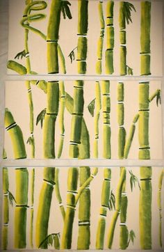 236x362 Bamboo Painting Japan Paintings, Acrylics And Canvases - Bamboo Painting