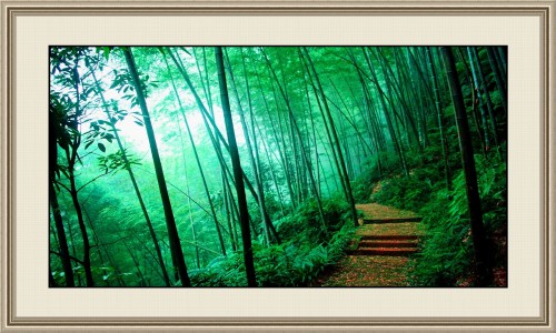 500x300 Bamboo Painting As Per Vastu - Bamboo Painting