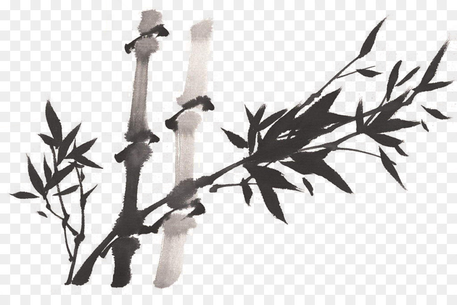 900x600 Chinese Painting Bamboo Painting Landscape Painting - Bamboo Painting Black And White