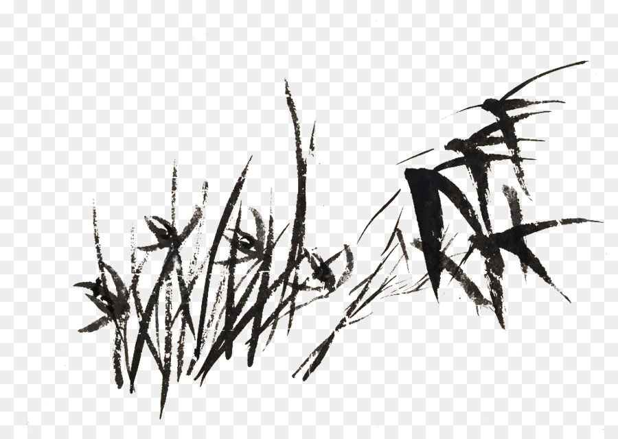 900x640 Ink Wash Painting Bamboo Chinese Painting Artist - Bamboo Painting Black And White