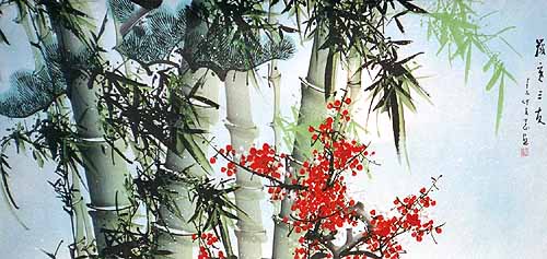 500x237 Chinese Paintings. Chinese Bamboo Paintings - Bamboo Painting Images