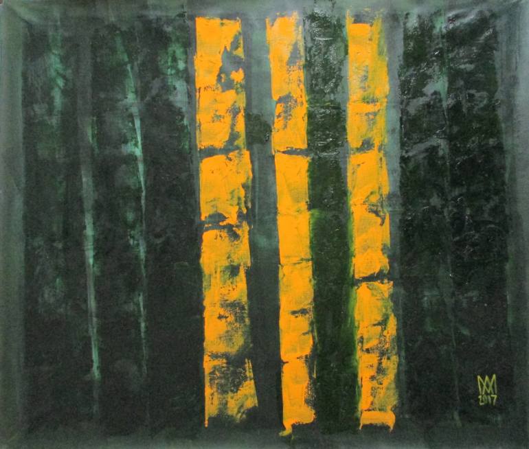 770x654 Saatchi Art Bamboo Painting By Ary Mari - Bamboo Painting Images