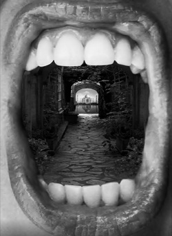 250x343 Surrealism - Banana Hammock Painting