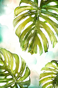 200x300 Palm Leaf Paintings Fine Art America - Banana Leaf Painting