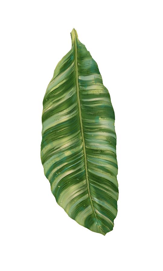 540x900 Rainforest Resort - Banana Leaf Painting
