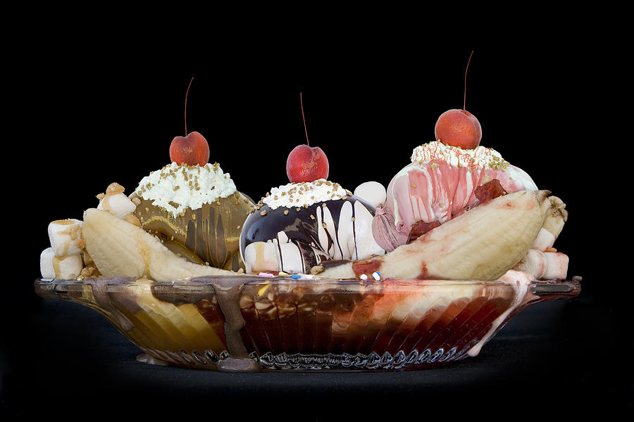 900x600 Banana Split Photograph By Filippo Ioco - Banana Split Painting