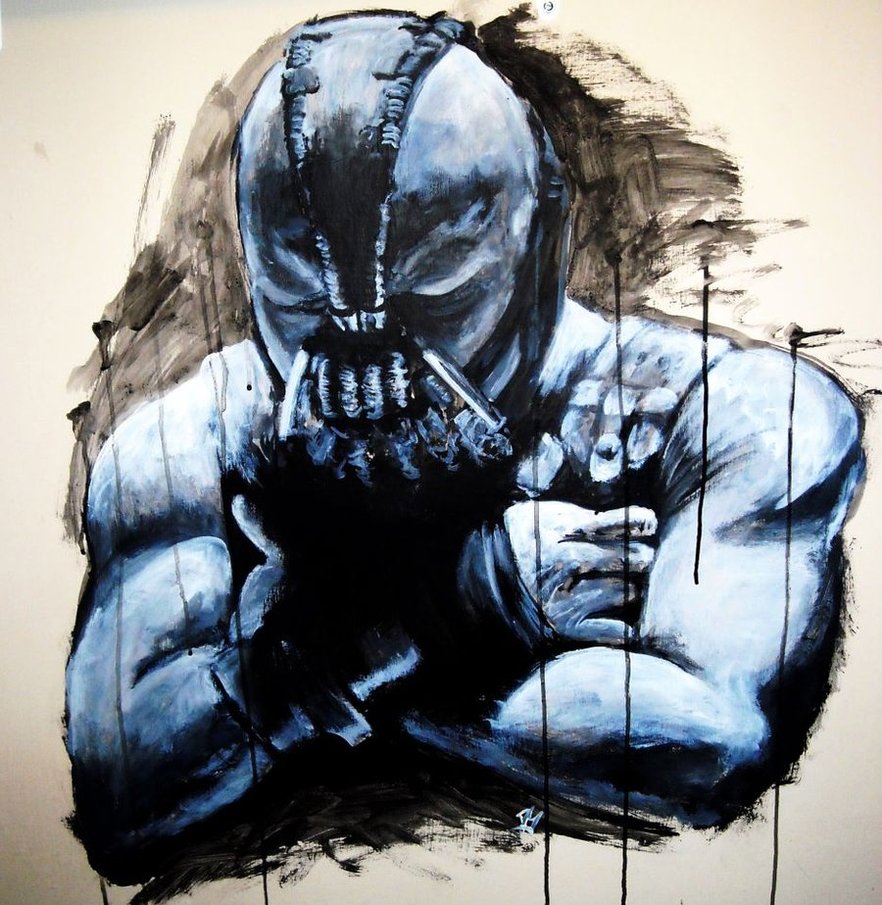 882x905 Bane Painting By Dgray666 - Bane Painting