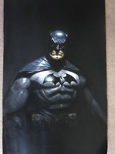 225x300 Batman Oil Painting 30x20 Inches In Joker Dark Knight Bane Gotham - Bane Painting