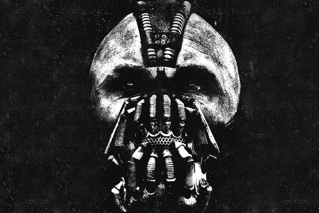 640x427 Batman The Dark Knight Rises Bane Movie Digital Art Poster Silk - Bane Painting