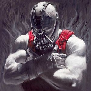 300x300 Bane Batman Pop Art Oil Painting Stretched Canvas Dark Knight Dc - Bane Painting