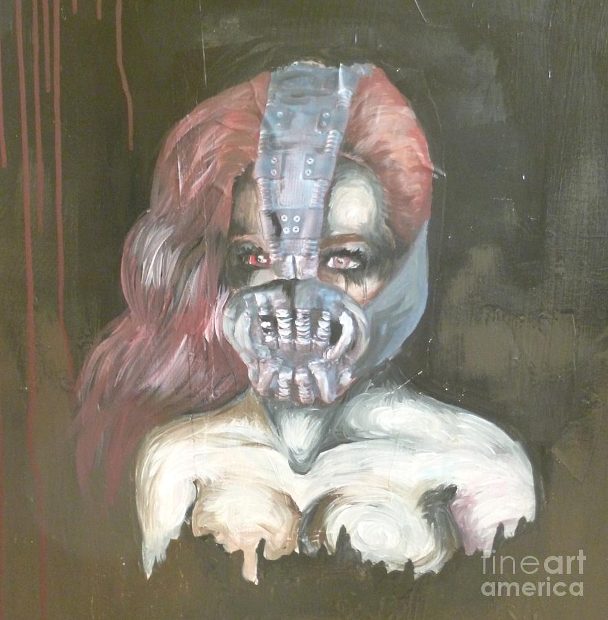883x900 Female Bane Dark Knight Painting By Isobelle Rothery Smith - Bane Painting