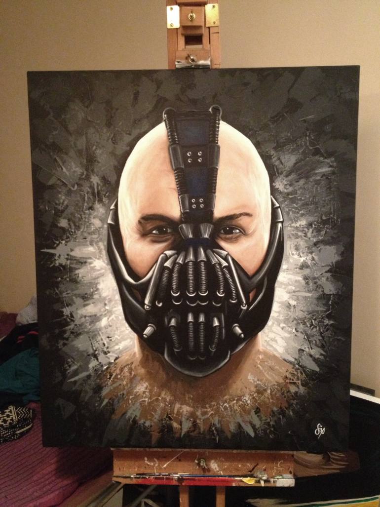 770x1027 Saatchi Art Bane Painting By Six Artist - Bane Painting