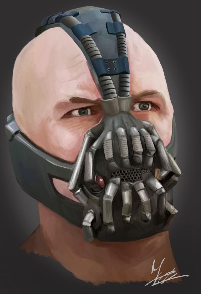 703x1024 Bane By Josh Hart - Bane Painting