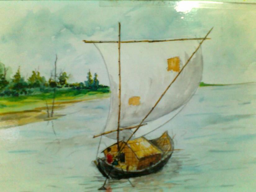 825x619 Boat Of Bangladesh Touchtalent - Bangladeshi Painting