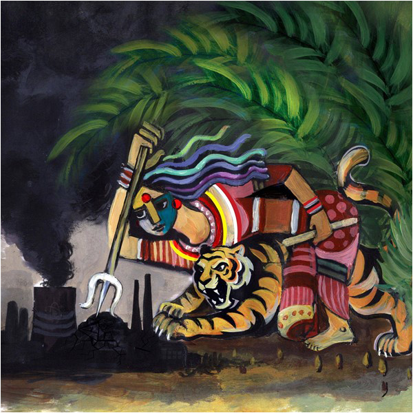 600x600 Durga In Bangladesh The Friday Times - Bangladeshi Painting