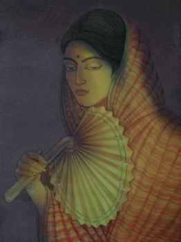 262x350 My World Bangladeshi Painter Md. Abdul Aziz Angladeshi Painters - Bangladeshi Painting