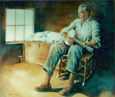 400x338 Picasso's Lesser Known Work - Banjo Painting