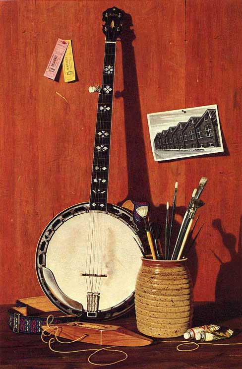 488x744 Winston Square - Banjo Painting