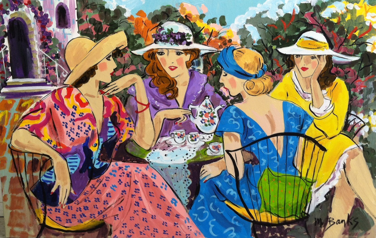 1578x1000 Marcia Banks Art For Sale - Banks Painting