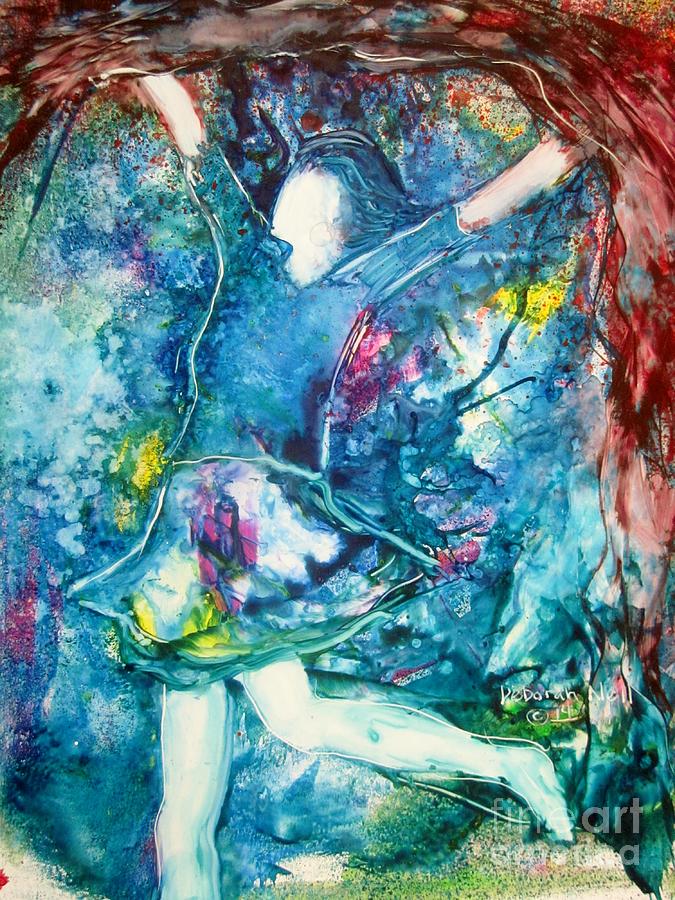 675x900 His Banner Over Me Is Love Painting By Deborah Nell - Banner Painting