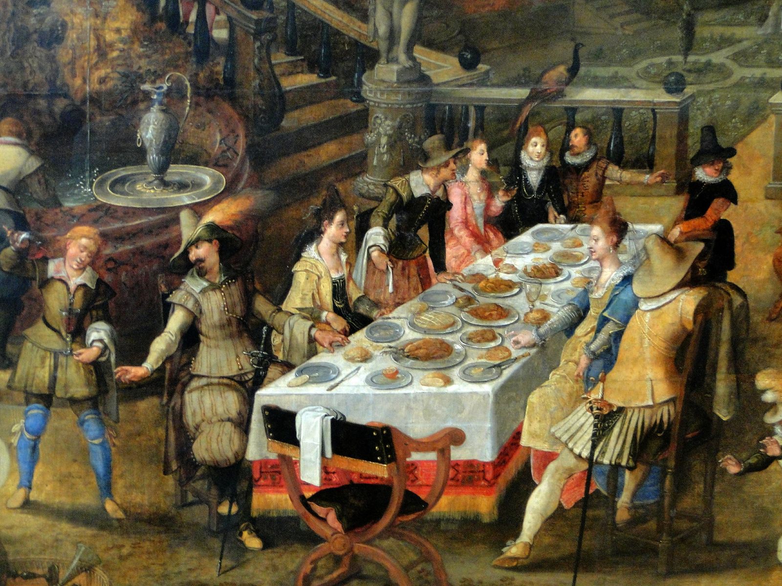 1600x1200 Museum Of Fine Arts, Budapest Banquet, Renaissance - Banquet Painting
