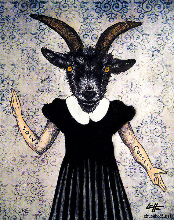 Baphomet Painting at PaintingValley.com | Explore collection of ...