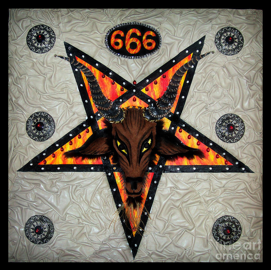 900x896 Baphomet - Baphomet Painting