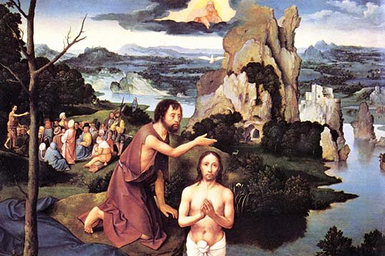 540x360 Buyenlarge - Baptism Of Jesus Painting