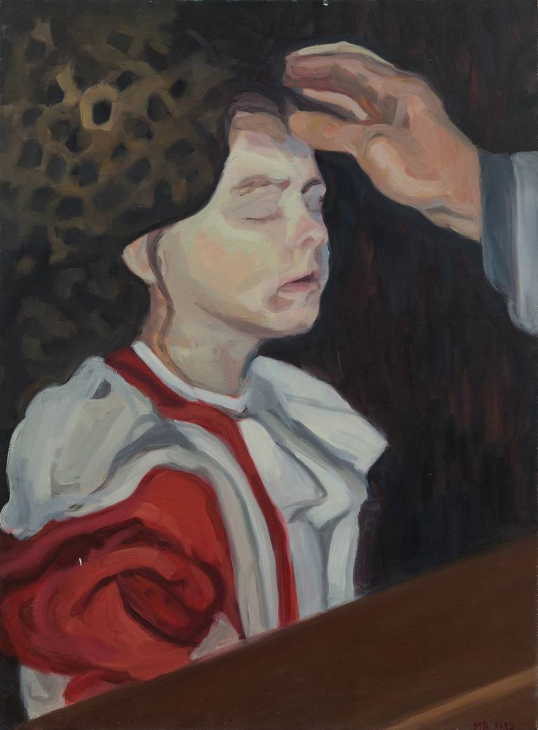 770x1046 Saatchi Art Baptism Painting By Martyna Baranowicz - Baptism Painting