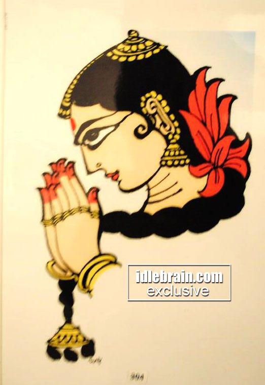 522x760 Bapu Paintings - Bapu Painting