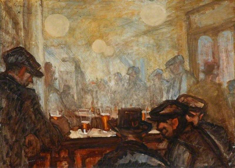 800x573 Bar Paintings Bbc - Bar Scene Painting