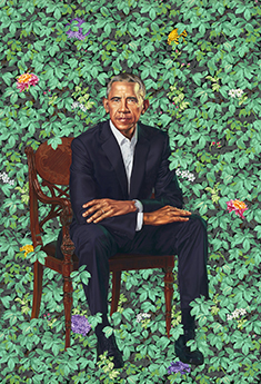 235x345 President Barack Obama (Painting) - Barack Obama Oil Painting