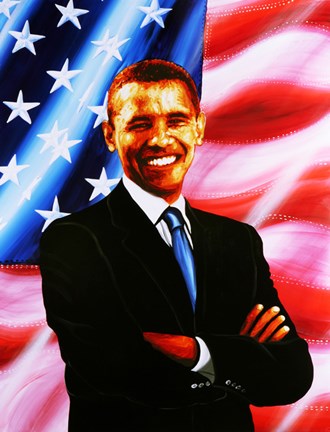 330x432 Barack Obama - Barack Obama Painting