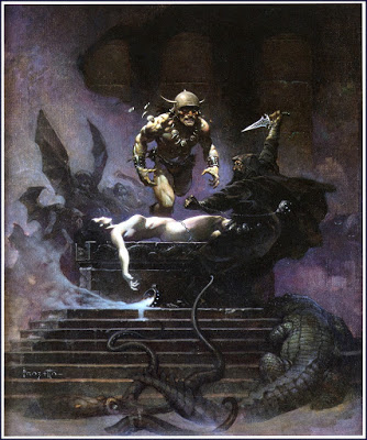 334x400 Barbarian Art - Barbarian Painting